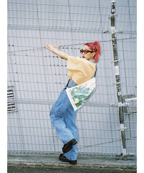 jouetie(ジュエティ)の「me jane ショッパーショルダーBAG【コラボ】(ショルダーバッグ・レディース・オフホワイト/ピンク・FREE)」の15枚目の写真