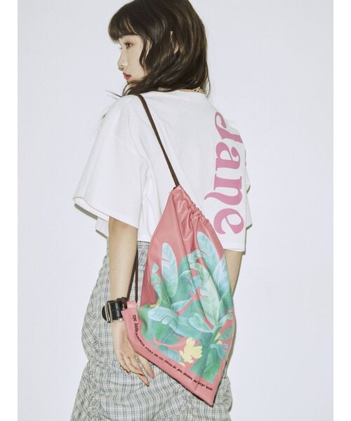 jouetie(ジュエティ)の「me jane ショッパーショルダーBAG【コラボ】(ショルダーバッグ・レディース・オフホワイト/ピンク・FREE)」の8枚目の写真