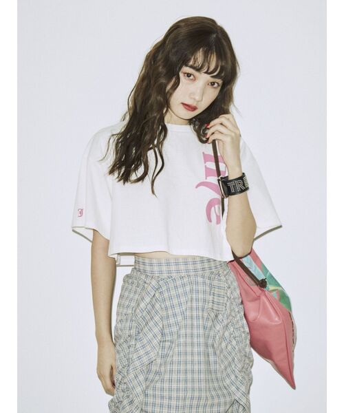 jouetie(ジュエティ)の「me jane ショッパーショルダーBAG【コラボ】(ショルダーバッグ・レディース・オフホワイト/ピンク・FREE)」の13枚目の写真