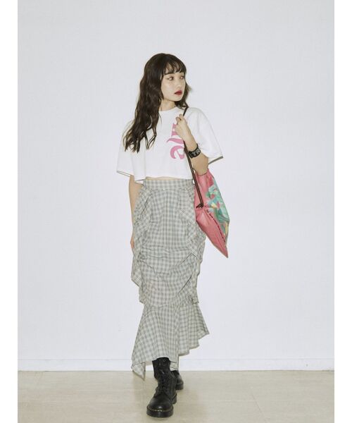 jouetie(ジュエティ)の「me jane ショッパーショルダーBAG【コラボ】(ショルダーバッグ・レディース・オフホワイト/ピンク・FREE)」の16枚目の写真