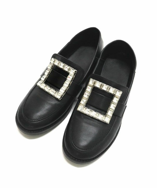 DONOBAN（ドノバン）の「ビジューローファー（ローファー・レディース・ブラック・24.5cm/23.5cm/22.5cm）」の8枚目の写真