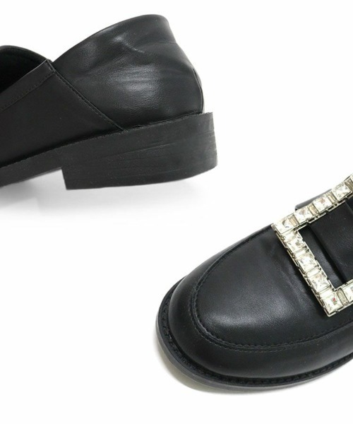 DONOBAN（ドノバン）の「ビジューローファー（ローファー・レディース・ブラック・24.5cm/23.5cm/22.5cm）」の10枚目の写真