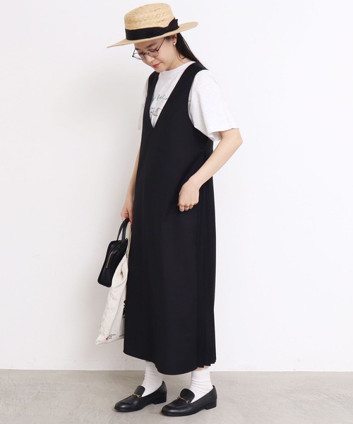 fig London(フィグロンドン)の「chic アンブレラ ジャンバーSK(ジャンパースカート・レディース・ブラック・FREE)」の21枚目の写真