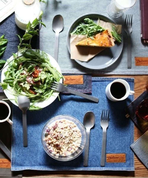 DULTON（ダルトン）の「PLACE MAT/ランチョンマット（ランチョンマット/テーブルウェア・メンズ・ネイビー/ストライプ/ブルー/ナチュラル/カーキ・FREE）」の17枚目の写真