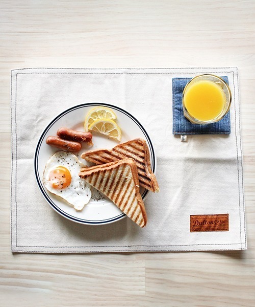 DULTON（ダルトン）の「PLACE MAT/ランチョンマット（ランチョンマット/テーブルウェア・メンズ・ネイビー/ストライプ/ブルー/ナチュラル/カーキ・FREE）」の15枚目の写真