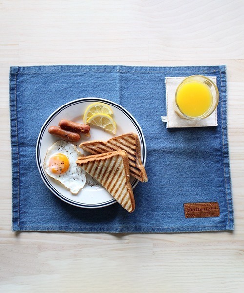 DULTON（ダルトン）の「PLACE MAT/ランチョンマット（ランチョンマット/テーブルウェア・メンズ・ネイビー/ストライプ/ブルー/ナチュラル/カーキ・FREE）」の11枚目の写真