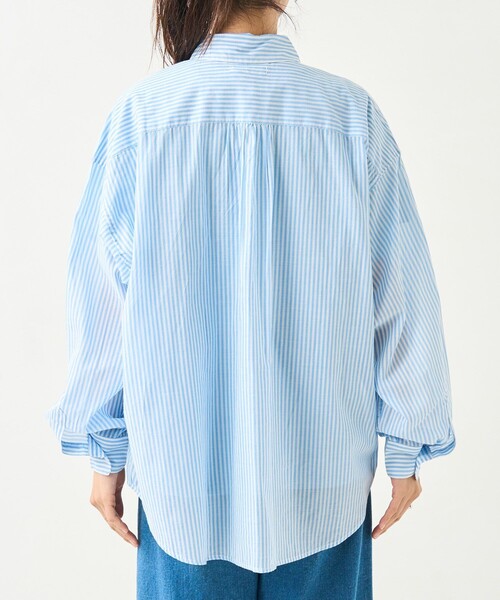 FREAK&#39;S STORE - インド ボイルベーシックロングスリーブシャツ FREAK'S STORE｜インド ボイルベーシックロングスリーブシャツ