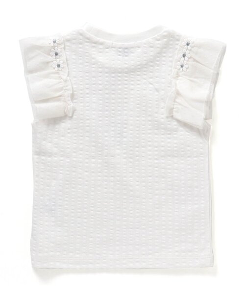 Seraph（セラフ）の「チュールフリルタンクトップ（タンクトップ・キッズ・オフホワイト/ラベンダー/ピンク/ライム・100/95/120/90/80/130/140/110）」の11枚目の写真