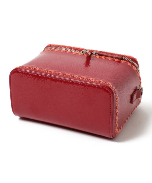 Ray BEAMS（レイビームス）の「HEY！Mrs ROSE × Ray BEAMS / 別注 カガリ バニティ（ショルダーバッグ・レディース・ブラック/レッド・ONE SIZE）」の17枚目の写真