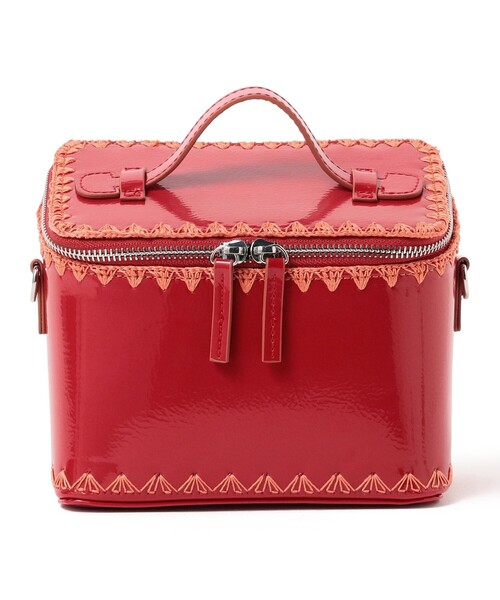 Ray BEAMS（レイビームス）の「HEY！Mrs ROSE × Ray BEAMS / 別注 カガリ バニティ（ショルダーバッグ・レディース・ブラック/レッド・ONE SIZE）」の22枚目の写真