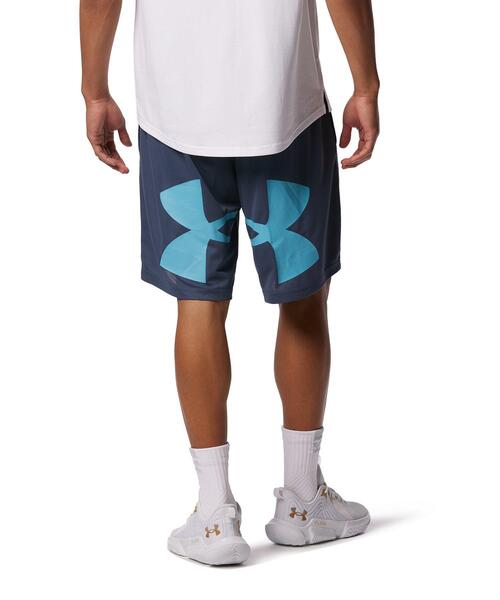 UNDER ARMOUR（アンダーアーマー）の「UAベースライン ショーツ 〈ビッグロゴ〉（バスケットボール/メンズ）（その他パンツ・メンズ・チャコールグレー・M/L/XL/S/3XL/XXL）」の3枚目の写真