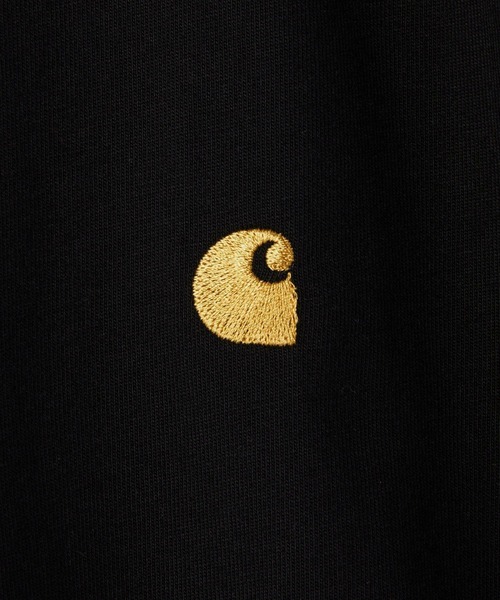 Carhartt WIP(カーハートダブリューアイピー)の「CARHARTT WIP S/S CHASE T-SHIRTカーハート ワークインプログレス ワンポイント Tシャツ(Tシャツ/カットソー・メンズ・ホワイト/ブラック/アッシュ/ダークネイビー・LARGE/X-LARGE/XX-LARGE/SMALL/MEDIUM/X-SMALL)」の10枚目の写真