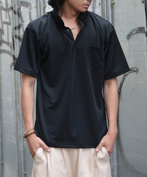 United Athle(ユナイテッドアスレ)の「【United Athle】吸水速乾!UVカット!4.1オンス スペシャルドライアスレチック ポロシャツ polo-shirts ボタンダウン ポケット付 5921(ポロシャツ・メンズ・ブラック/ロイヤルブルー/ホワイト/グレー/レッド/ネイビー/イエロー・XL/L/M/S)」の12枚目の写真