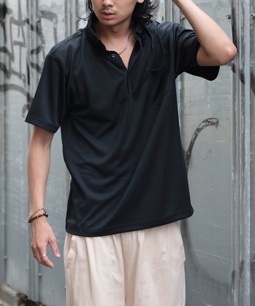 United Athle(ユナイテッドアスレ)の「【United Athle】吸水速乾!UVカット!4.1オンス スペシャルドライアスレチック ポロシャツ polo-shirts ボタンダウン ポケット付 5921(ポロシャツ・メンズ・ブラック/ロイヤルブルー/ホワイト/グレー/レッド/ネイビー/イエロー・XL/L/M/S)」の13枚目の写真