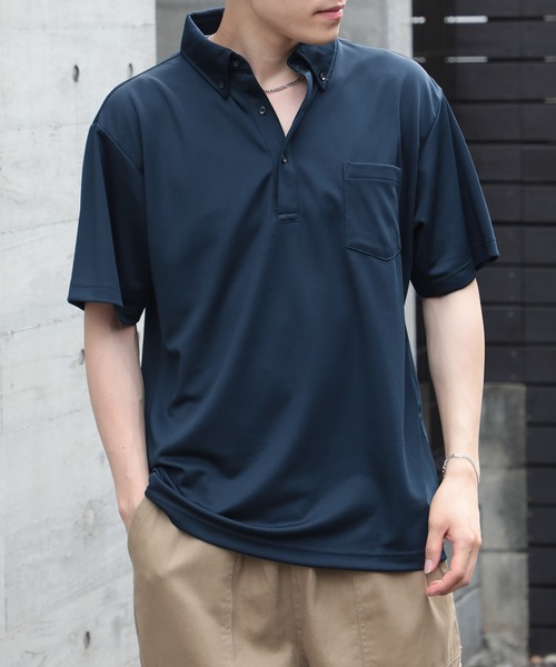 United Athle(ユナイテッドアスレ)の「【United Athle】吸水速乾!UVカット!4.1オンス スペシャルドライアスレチック ポロシャツ polo-shirts ボタンダウン ポケット付 5921(ポロシャツ・メンズ・ブラック/ロイヤルブルー/ホワイト/グレー/レッド/ネイビー/イエロー・XL/L/M/S)」の18枚目の写真