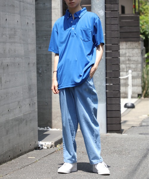 United Athle(ユナイテッドアスレ)の「【United Athle】吸水速乾!UVカット!4.1オンス スペシャルドライアスレチック ポロシャツ polo-shirts ボタンダウン ポケット付 5921(ポロシャツ・メンズ・ブラック/ロイヤルブルー/ホワイト/グレー/レッド/ネイビー/イエロー・XL/L/M/S)」の22枚目の写真