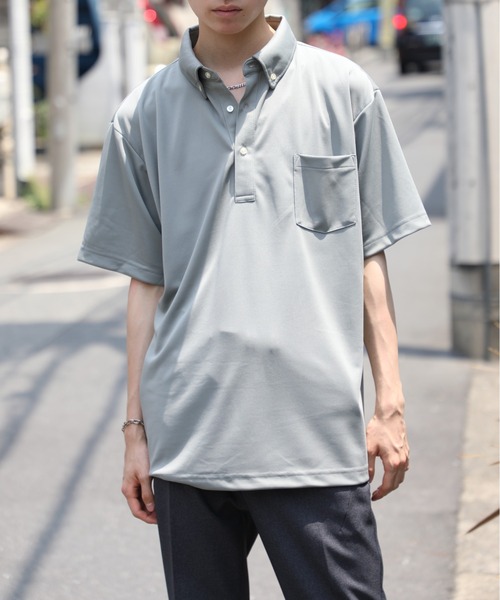 United Athle(ユナイテッドアスレ)の「【United Athle】吸水速乾!UVカット!4.1オンス スペシャルドライアスレチック ポロシャツ polo-shirts ボタンダウン ポケット付 5921(ポロシャツ・メンズ・ブラック/ロイヤルブルー/ホワイト/グレー/レッド/ネイビー/イエロー・XL/L/M/S)」の15枚目の写真