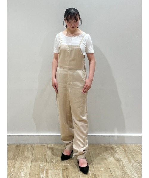 GAP（ギャップ）の「カーキサロペット オーバーオール（サロペット/オーバーオール・レディース・ブラック/ベージュ/オリーブ・2/4/6/0/00）」の7枚目の写真