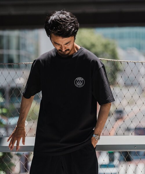 PARIS SAINT-GERMAIN(パリサンジェルマン)の「【Paris Saint-Germain】エンブレムプリント Tシャツ SAKURA(Tシャツ/カットソー・メンズ・ブラック/ホワイト・SMALL/X-LARGE/LARGE/MEDIUM)」の7枚目の写真