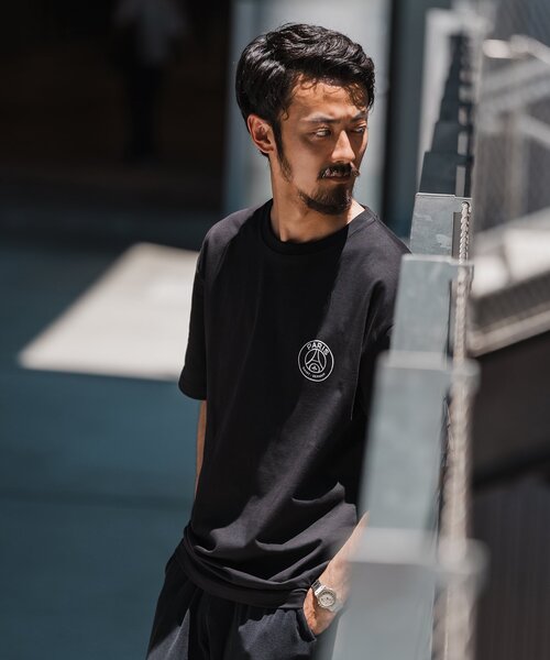 PARIS SAINT-GERMAIN(パリサンジェルマン)の「【Paris Saint-Germain】エンブレムプリント Tシャツ SAKURA(Tシャツ/カットソー・メンズ・ブラック/ホワイト・SMALL/X-LARGE/LARGE/MEDIUM)」の12枚目の写真