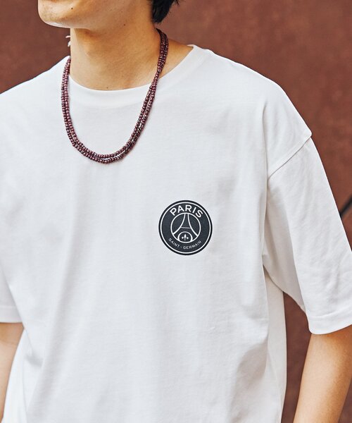 PARIS SAINT-GERMAIN(パリサンジェルマン)の「【Paris Saint-Germain】エンブレムプリント Tシャツ SAKURA(Tシャツ/カットソー・メンズ・ブラック/ホワイト・SMALL/X-LARGE/LARGE/MEDIUM)」の16枚目の写真