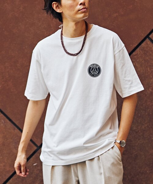PARIS SAINT-GERMAIN(パリサンジェルマン)の「【Paris Saint-Germain】エンブレムプリント Tシャツ SAKURA(Tシャツ/カットソー・メンズ・ブラック/ホワイト・SMALL/X-LARGE/LARGE/MEDIUM)」の18枚目の写真