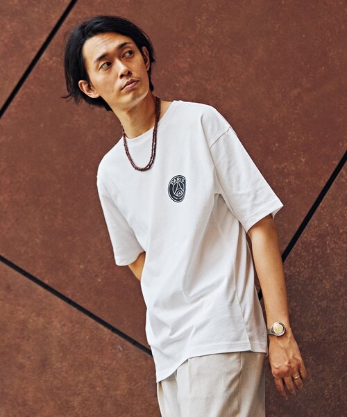 PARIS SAINT-GERMAIN(パリサンジェルマン)の「【Paris Saint-Germain】エンブレムプリント Tシャツ SAKURA(Tシャツ/カットソー・メンズ・ブラック/ホワイト・SMALL/X-LARGE/LARGE/MEDIUM)」の20枚目の写真