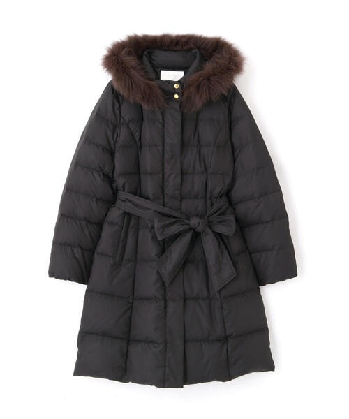 PROPORTION BODY DRESSING(プロポーションボディドレッシング)の「ベーシックロングダウン / 1213252007(ステンカラーコート・レディース・ブラック/ホワイト系その他/グレー・SMALL/X-SMALL/MEDIUM)」の4枚目の写真