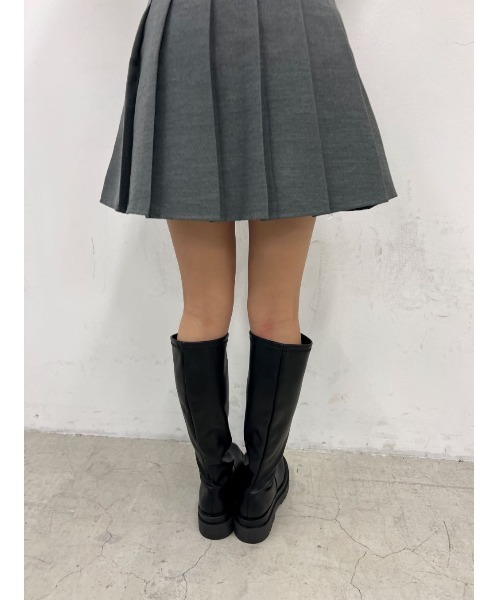 PHILLY(フィリー)の「【PHILLY】ストレッチロングブーツ(ブーツ・レディース・ブラック/アイボリー・SMALL/MEDIUM)」の13枚目の写真
