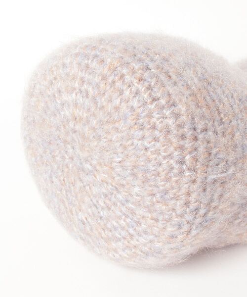 T・S・L（ティーエスエル）の「【T・S・L】シャギーニットトートバッグ 1231-433-1（トートバッグ・レディース・グレー/オレンジ/アイボリー/ブラック/ネイビー・FREE）」の6枚目の写真