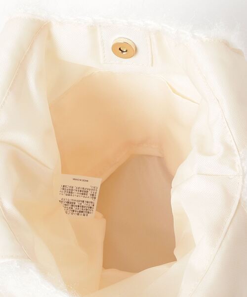 T・S・L（ティーエスエル）の「【T・S・L】シャギーニットトートバッグ 1231-433-1（トートバッグ・レディース・グレー/オレンジ/アイボリー/ブラック/ネイビー・FREE）」の8枚目の写真