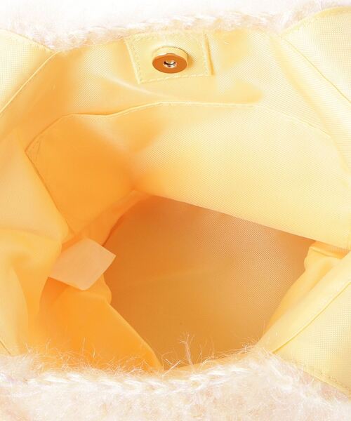 T・S・L（ティーエスエル）の「【T・S・L】シャギーニットトートバッグ 1231-433-1（トートバッグ・レディース・グレー/オレンジ/アイボリー/ブラック/ネイビー・FREE）」の9枚目の写真