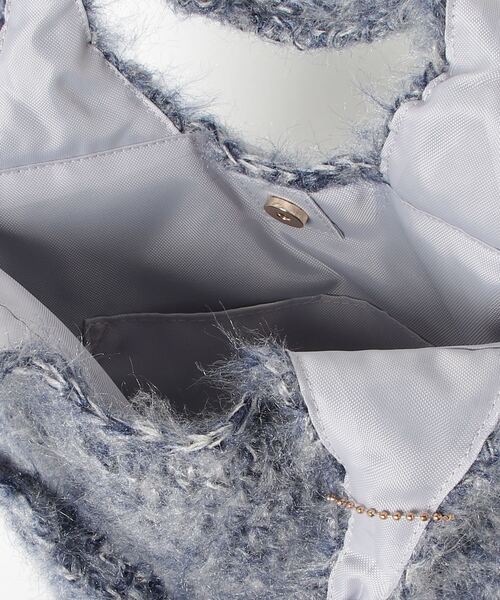 T・S・L（ティーエスエル）の「【T・S・L】シャギーニットトートバッグ 1231-433-1（トートバッグ・レディース・グレー/オレンジ/アイボリー/ブラック/ネイビー・FREE）」の22枚目の写真