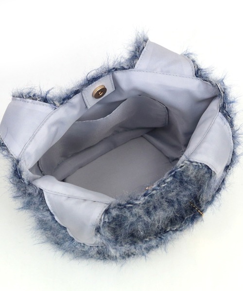 T・S・L（ティーエスエル）の「【T・S・L】シャギーニットトートバッグ 1231-433-1（トートバッグ・レディース・グレー/オレンジ/アイボリー/ブラック/ネイビー・FREE）」の14枚目の写真