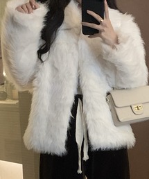 DAY CLOSET（デイ クローゼット）の「レディース ボリュームフェイクファーブルゾン（ブルゾン）」