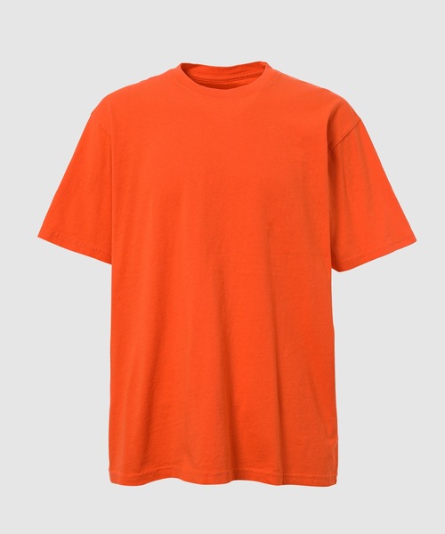 ECOCYCLE(エコサイクル)の「ELEVATED SS TEE_ORANGE(サイドシームあり)(Tシャツ/カットソー・メンズ・オレンジ系その他3/オレンジ/オレンジ系その他2/オレンジ系その他・XL/S/M/L/XS/XXL)」の3枚目の写真
