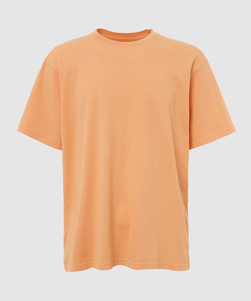 ECOCYCLE(エコサイクル)の「ELEVATED SS TEE_ORANGE(サイドシームあり)(Tシャツ/カットソー・メンズ・オレンジ系その他3/オレンジ/オレンジ系その他2/オレンジ系その他・XL/S/M/L/XS/XXL)」の1枚目の写真