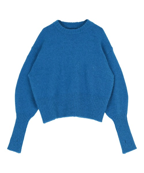 titivate(ティティベイト)の「フィンガーホールニットプルオーバー(ニット/セーター・レディース・ブルー/ピンク/オフホワイト/イエロー・S/M)」の6枚目の写真