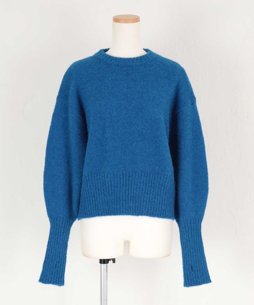 titivate(ティティベイト)の「フィンガーホールニットプルオーバー(ニット/セーター・レディース・ブルー/ピンク/オフホワイト/イエロー・S/M)」の18枚目の写真