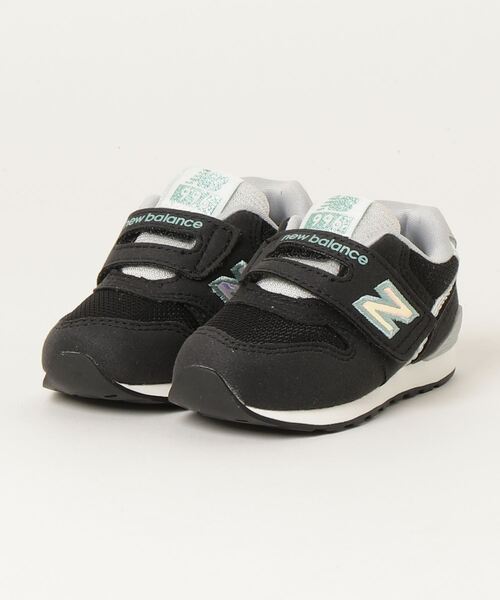 NEW BALANCE(ニューバランス)の「New Balance ニューバランス 12-165 IZ996HB3(W) IZ996 IZ996HB3 BLACK HOLO(HB3)(スニーカー・キッズ・ブラック・14/14.5/12.5/16.5/15.5/13/13.5/12/16/15 )」の1枚目の写真