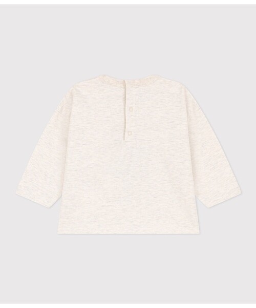 PETIT BATEAU（プチバトー）の「プリント長袖Ｔシャツ（Tシャツ/カットソー・キッズ・ライトブルー/ネイビー/オフホワイト/ライトグレー/レッド/イエロー/ホワイト×レッド・18MONTH/12MONTH/36MONTH/24MONTH）」の16枚目の写真