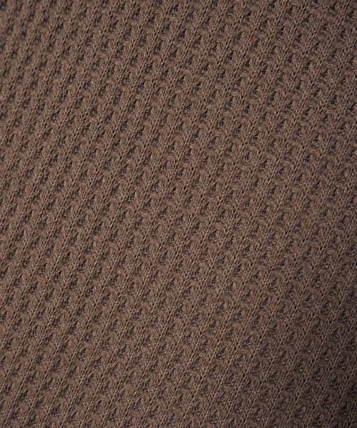 Crisp(クリスプ)の「ワッフルジョガーパンツ(その他パンツ・レディース・ベージュ/ダークブラウン・FREE)」の21枚目の写真