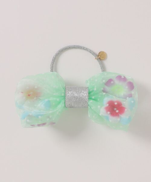 fafa（フェフェ）の「VERA | ふわふわヘアゴム（ヘアゴム・キッズ・パープル系その他/ミント/イエロー/オレンジ/ベビーピンク/ブルー系その他・FREE）」の2枚目の写真