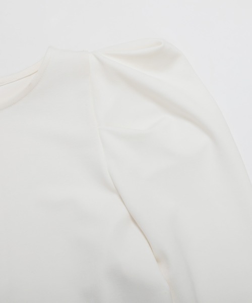 Fit more(フィットモア)の「パワショルカットソー(Tシャツ/カットソー・レディース・ブラック/ホワイト・FREE)」の15枚目の写真