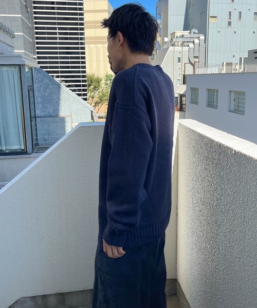 SUNNY SPORTS(サニースポーツ)の「【 SUNNY SPORTS GOLF / サニースポーツゴルフ 】 FLAG CREW SWEATER フラッグクルーセーター SUY(ニット/セーター・メンズ・ホワイト/ネイビー/ブラック・M/L)」の17枚目の写真