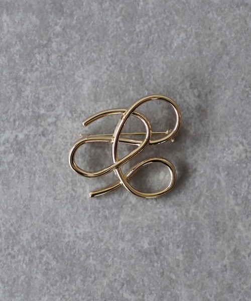 BLUEEAST（ブルーイースト）の「ニュアンスウェーブブローチ（ブローチ/コサージュ・レディース・ゴールド/シルバー・FREE）」の10枚目の写真