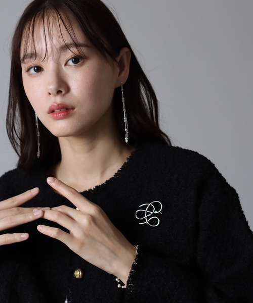 BLUEEAST（ブルーイースト）の「ニュアンスウェーブブローチ（ブローチ/コサージュ・レディース・ゴールド/シルバー・FREE）」の5枚目の写真