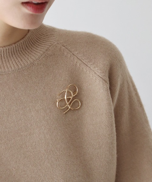 BLUEEAST（ブルーイースト）の「ニュアンスウェーブブローチ（ブローチ/コサージュ・レディース・ゴールド/シルバー・FREE）」の7枚目の写真