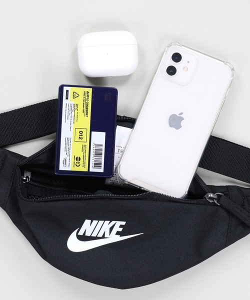 NIKE（ナイキ）の「【NIKE / ナイキ】ヘリテージ ウエストバッグ（ボディバッグ/ウエストポーチ・メンズ・ブラック・ONESIZE）」の14枚目の写真