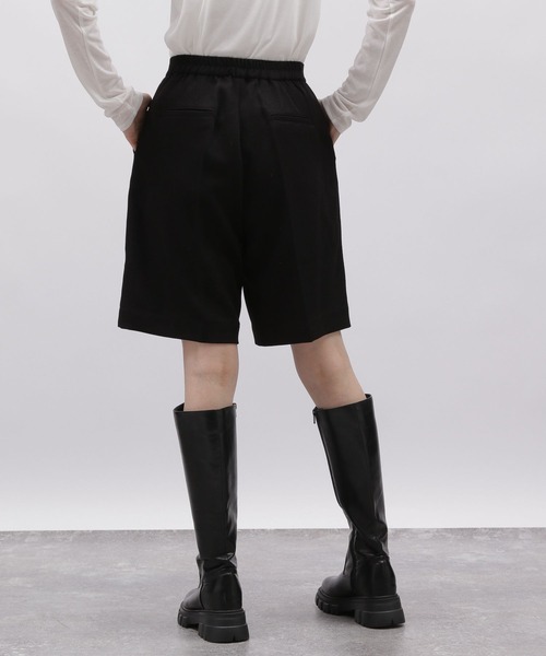 LAKOLE（ラコレ）の「ウールライクショートパンツ / 985360（その他パンツ・レディース・ブラック/チャコール・SMALL/MEDIUM）」の13枚目の写真